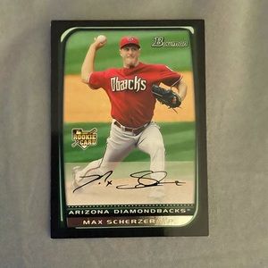 2008 Max Scherzer rookie card